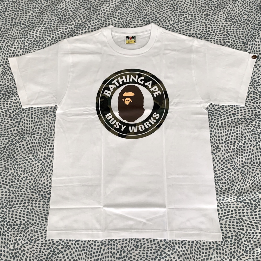 BAPE | College Tee White